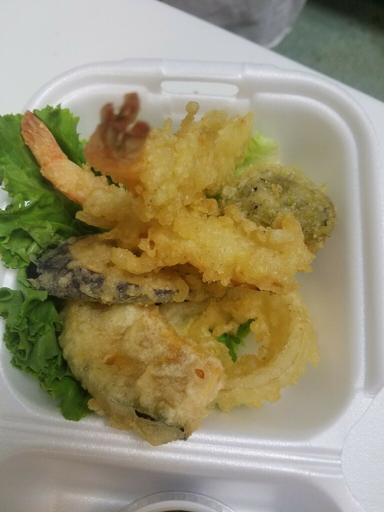 Shrimp and Vegetables Tempura Appetizer